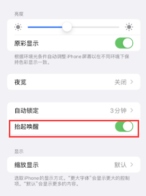 溪湖苹果授权维修站分享iPhone轻点无法唤醒怎么办