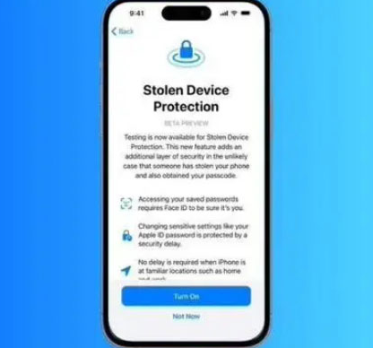 溪湖苹果授权维修店分享被盗设备保护功能开启方法 