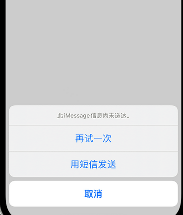 溪湖apple维修iPhone上无法正常发送iMessage信息